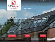 Tablet Screenshot of baskapel.nl